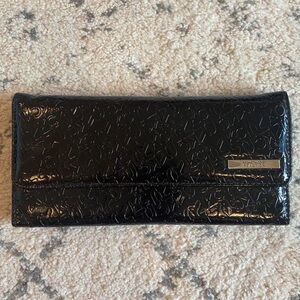 Kenneth Cole Black Patent Leather Clutch